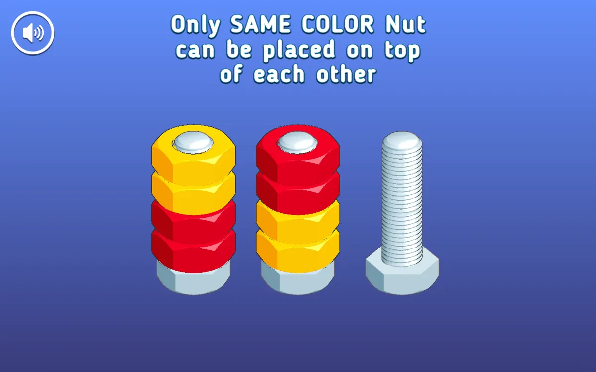 Nut Sort: Color Sorting Game